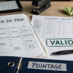 Éléments variables de paie à valider en 3 à 5 jours ouvrés
