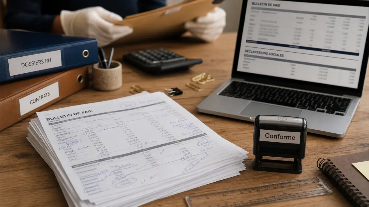 Afpa gestionnaire de paie : bulletins de paie et tableau de paie