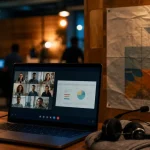 Avis plateforme collaboration teamlink pro, visioconférence au bureau