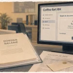 Coffre fort électronique bulletin de paie sécurisé pour archives RH