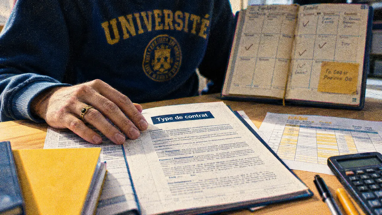 Contrat de travail étudiant : vérifiez horaires et salaire