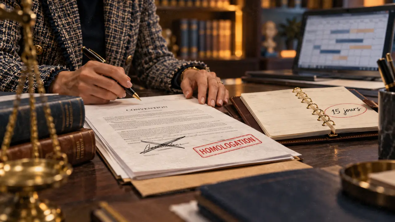 Avocat droit du travail rupture conventionnelle : convention homologuée avant signature